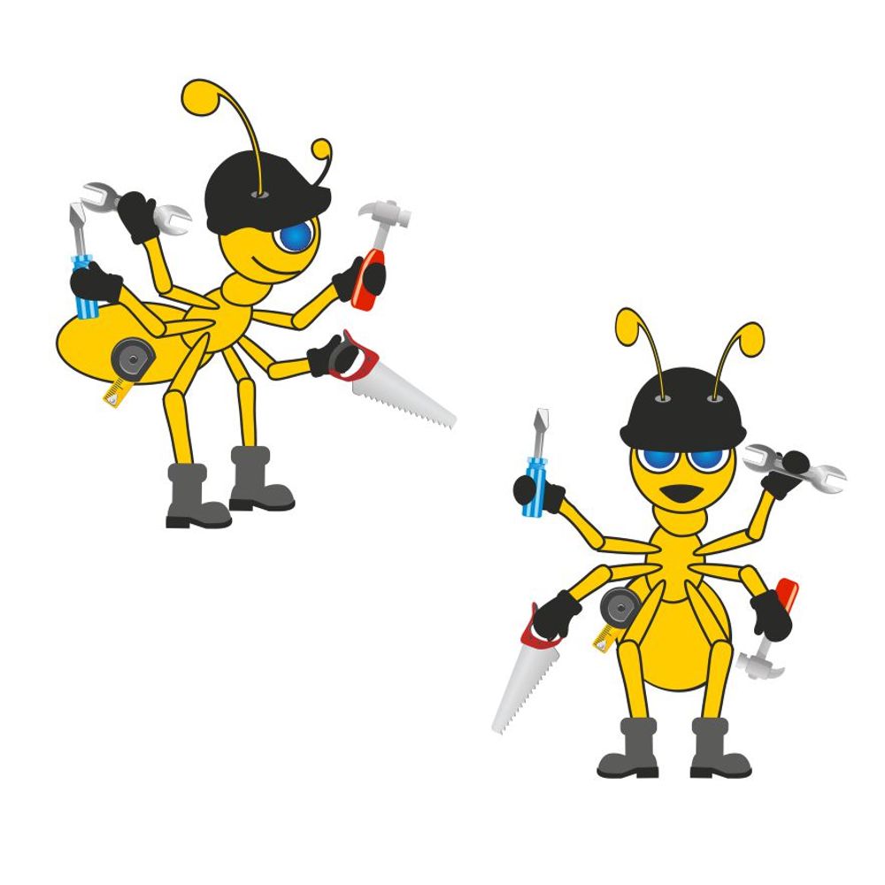 yapı market için maskot