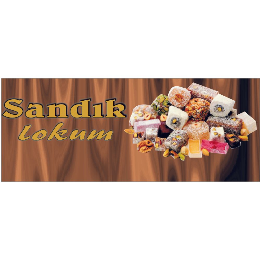 Sandık markalı Lokum kutusu tasarımı