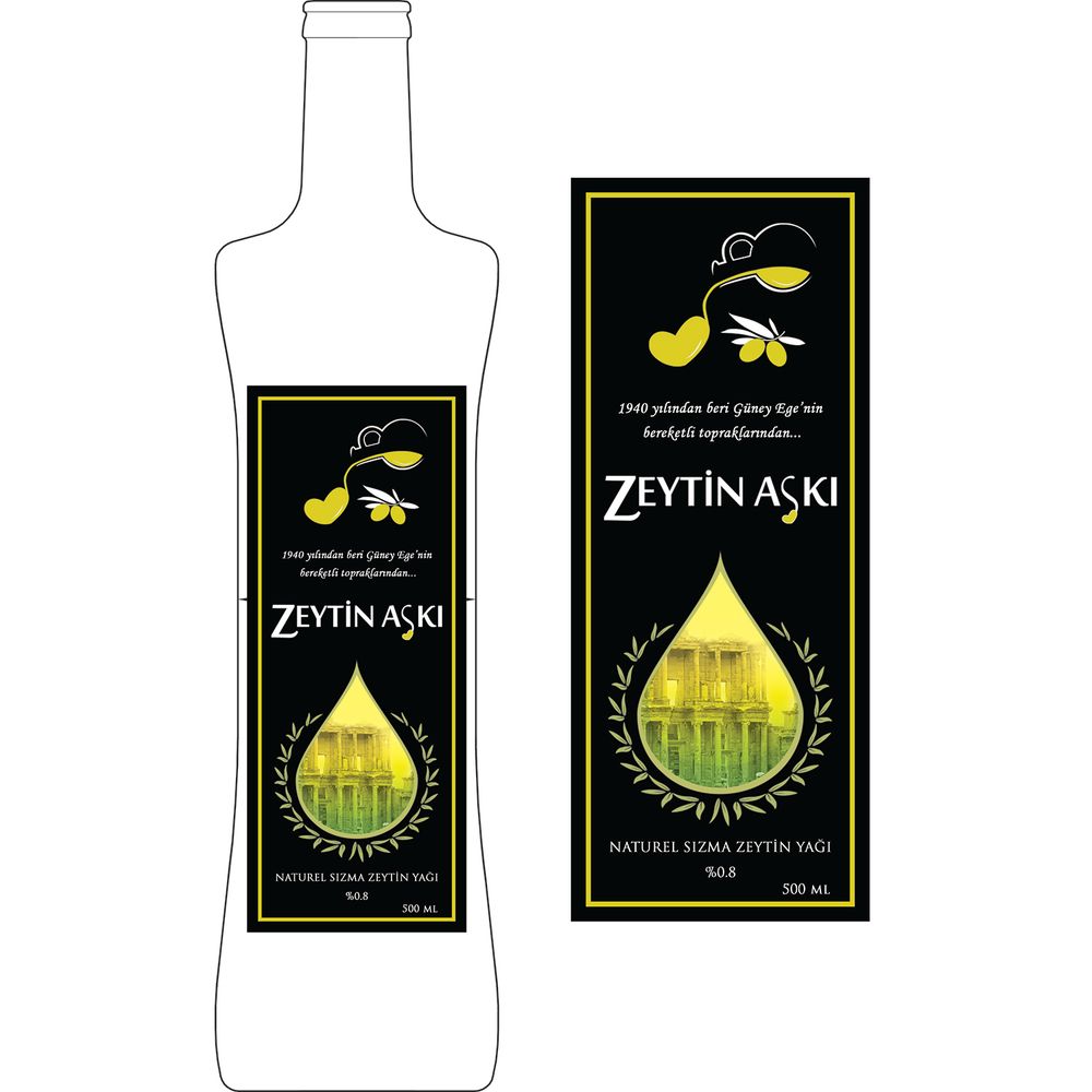 şişe etiketi dizaynı