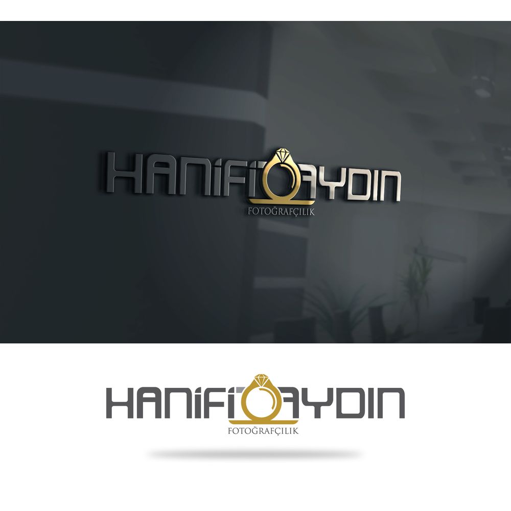 Profesyonel Fotoğrafçılık isme özel logo