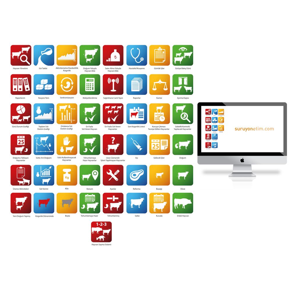 Online Yazılım İkonları