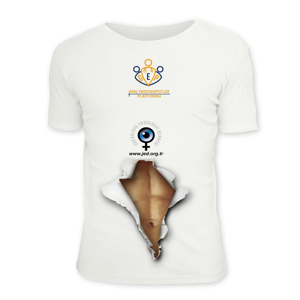 Endoskopistler için t-shirt tasarımı