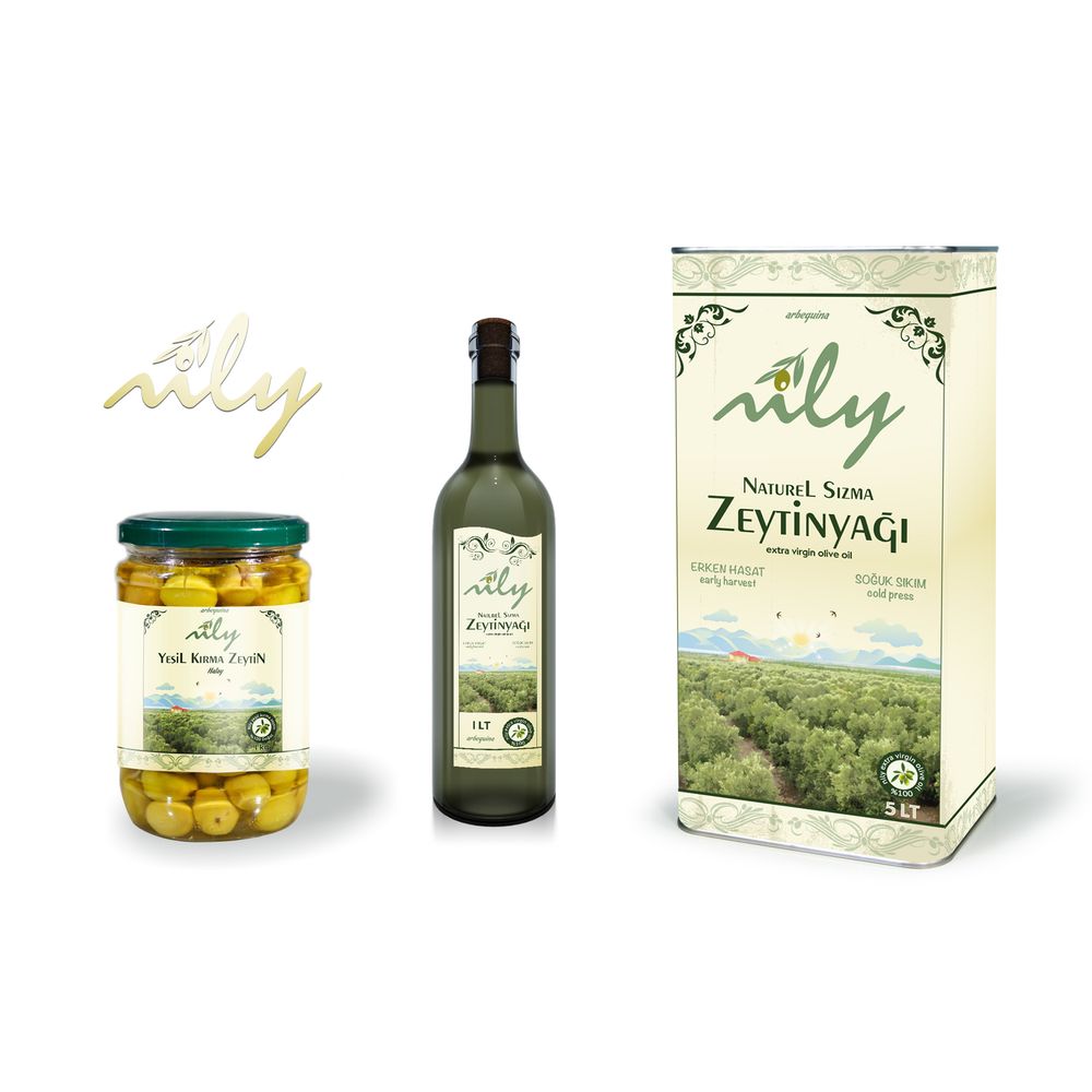 Zeytin & zeytinyağı ambalaj dizaynı