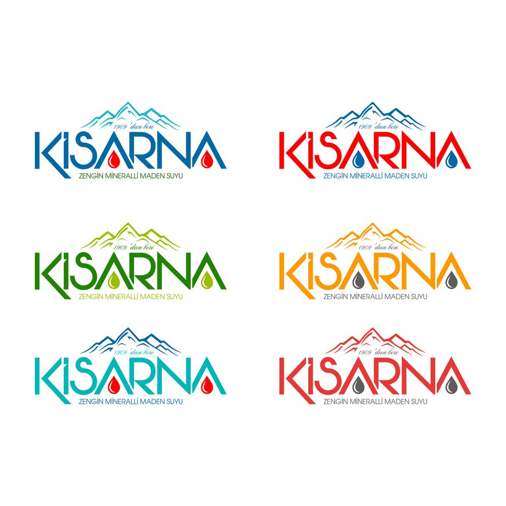 kisarna maden suyu için logo çalışması — Gıda & İçecek Endüstrisi kazanan logo tasarımı