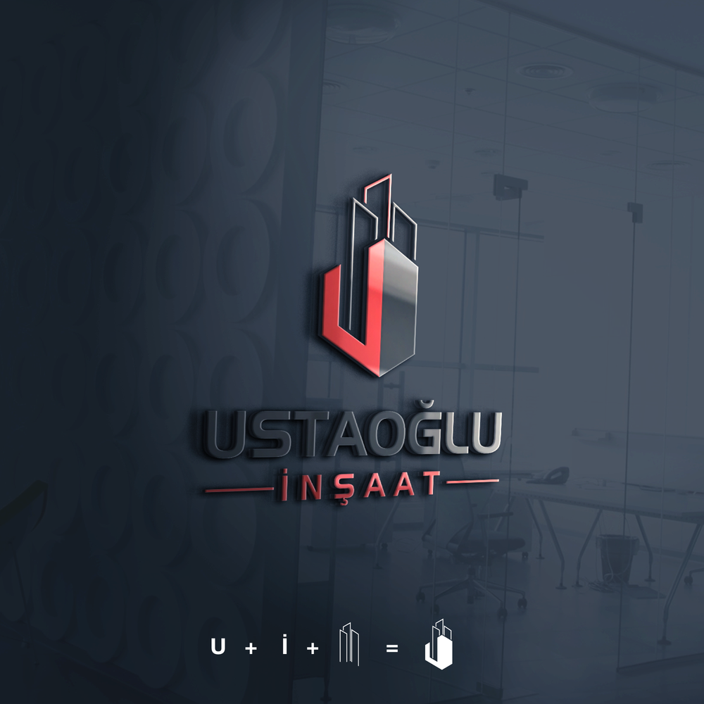 ustaoğlu inşaat firmamımıza logo tasarım — Mimarlık & Mühendislik & Müşavirlik & İnşaat & Uygulama kazanan logo tasarımı