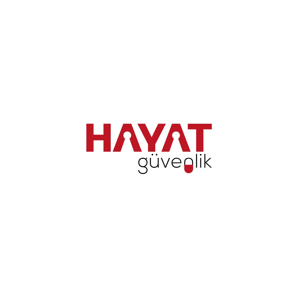 Hayat Güvenlik için LOGO tasarımı.