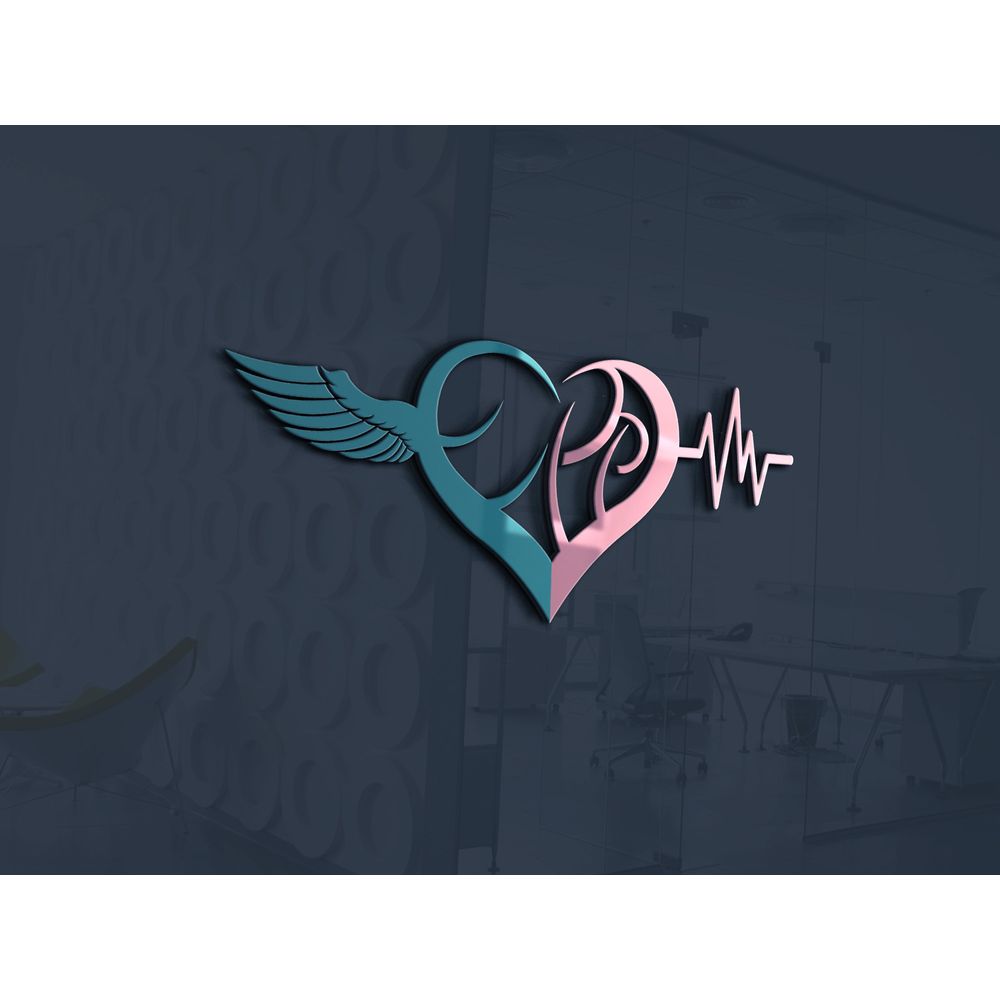 Eşimle benim harflerimden logo