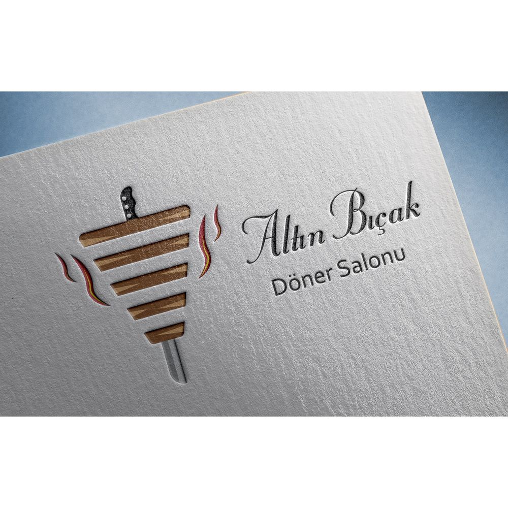 Döner Salonumuz İçin Logo — Restoran kazanan logo tasarımı