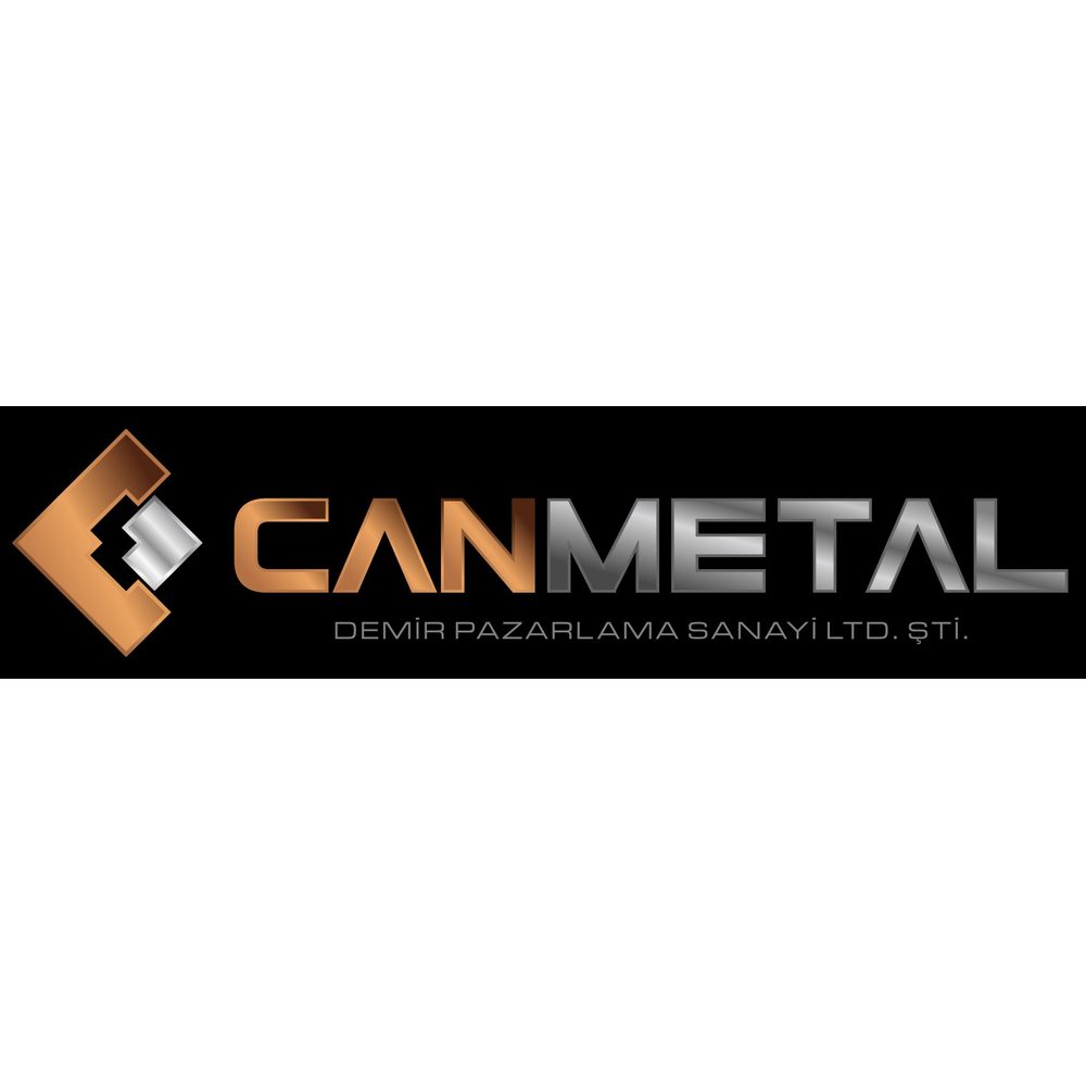 CANMETAL demir pazarlama logo ve kartviz
