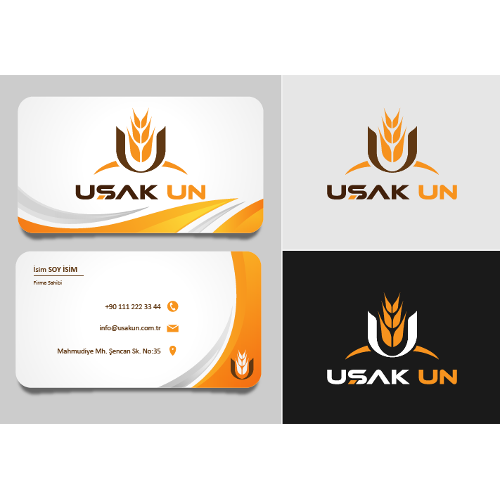 yeni işletmemiz için logo ve kartasarımı