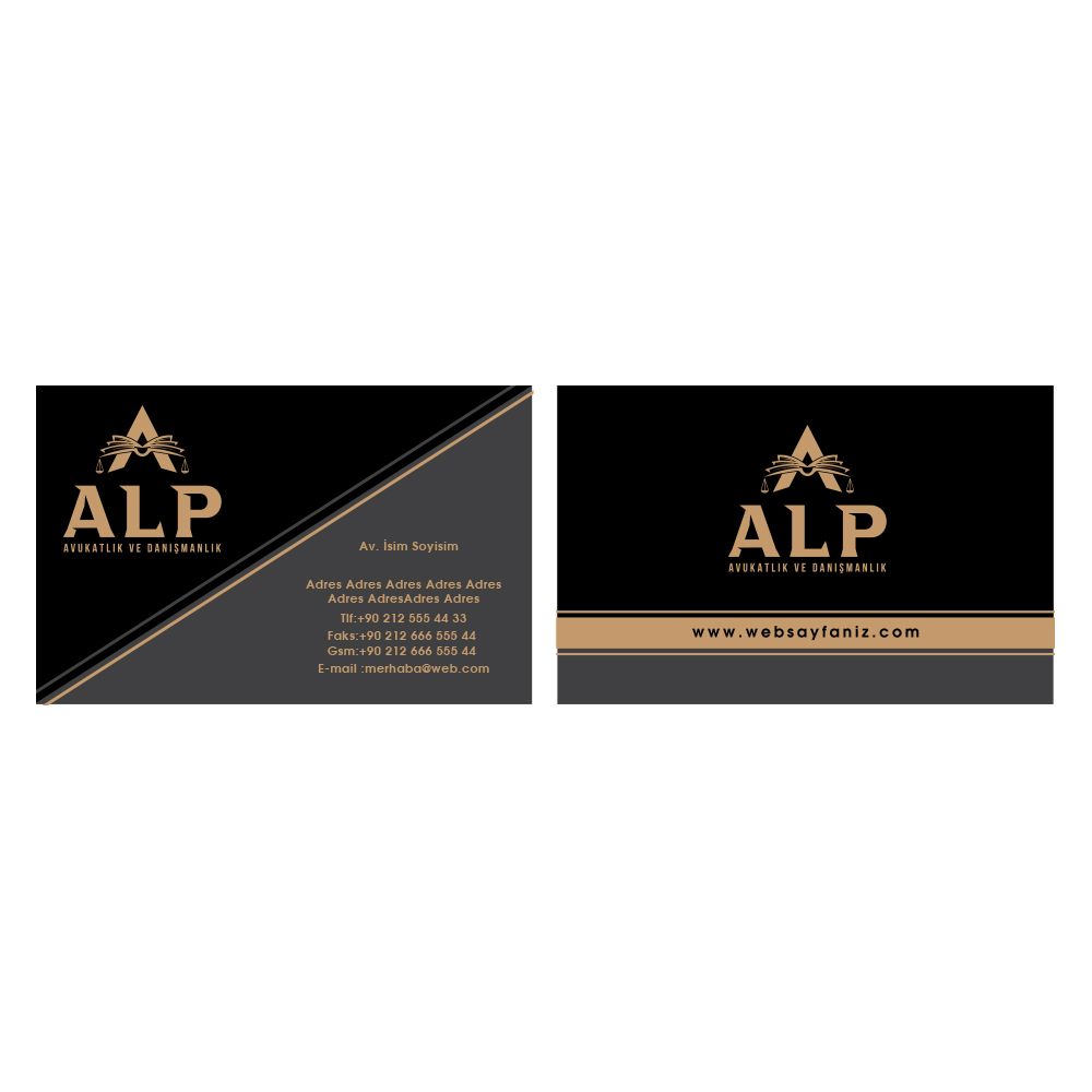 HUKUK OFİSİ İÇİN LOGO VE KARTVİZİT — Hukuk & Danışmanlık & Avukatlık kazanan logo tasarımı