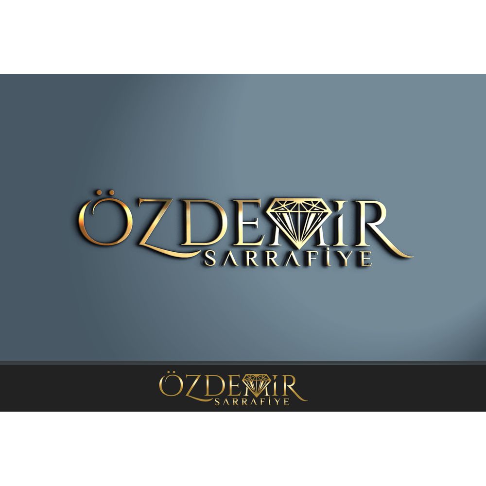 Özdemir sarrafiye — Kuyum & Değerli Taş & Takı kazanan logo tasarımı
