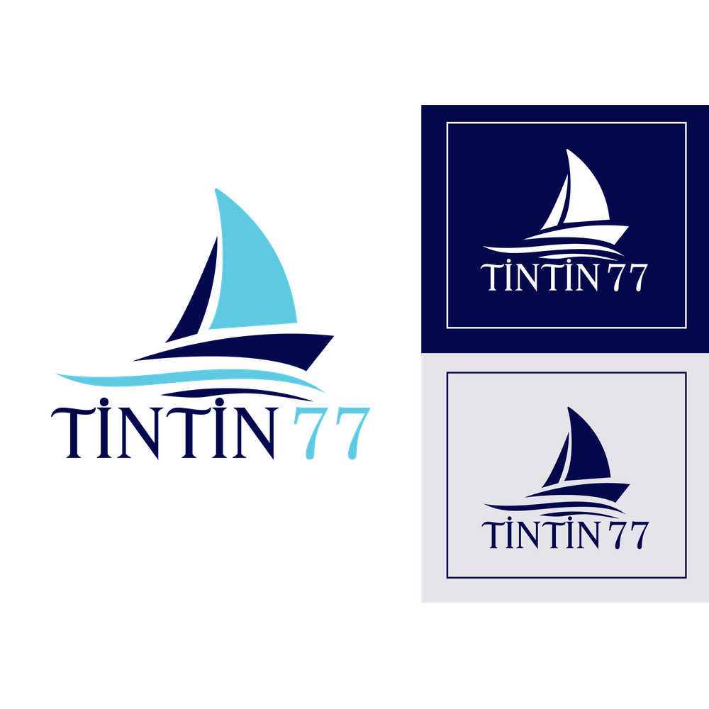 Yelkenli tekne icin logo tasarimi