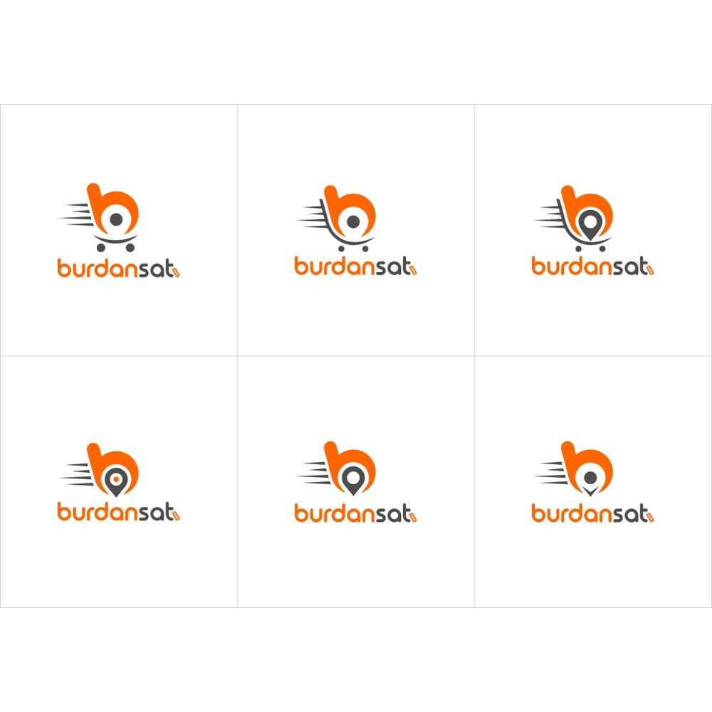 Burdansat.com — E-Ticaret & Pazar Yeri & E-İhracat kazanan logo tasarımı