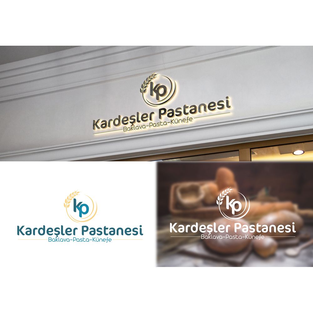 Kardeşler Pastanesi logu çalışması