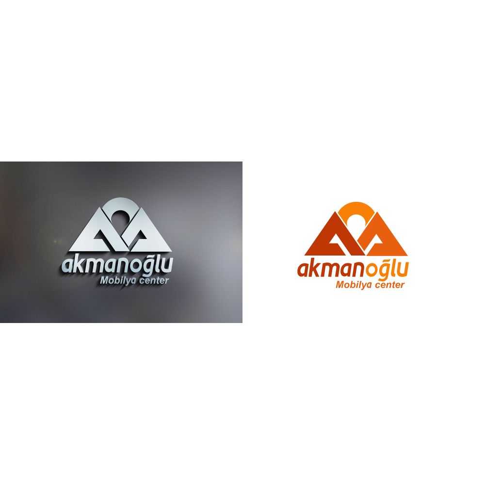 AKMANOĞLU CENTER MOBİLYA LOGO TASARIMI