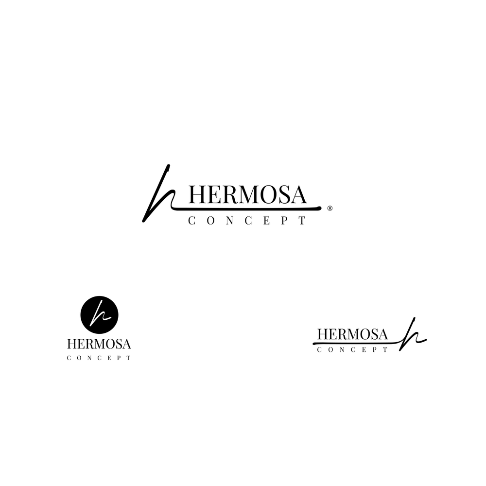 TEK RENK, SADE VE ŞIK KURUMSAL LOGO