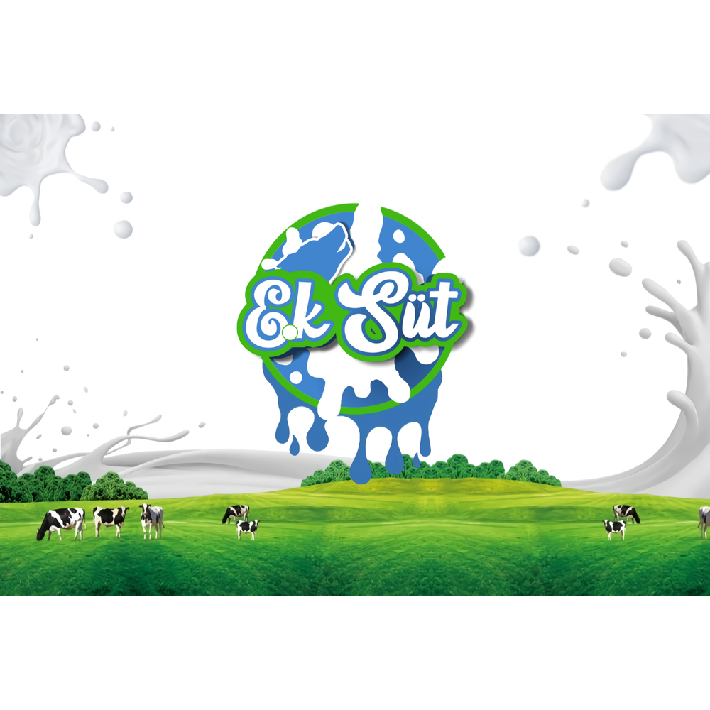EK süt logosu farklı bir logo sıradışı