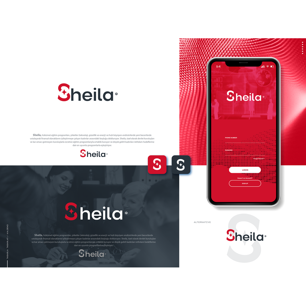 Sheila Sturtup'ı İçin Logo Tasarımı