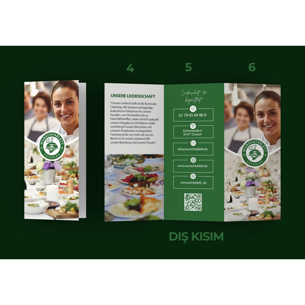 Wunschtablett Broşür