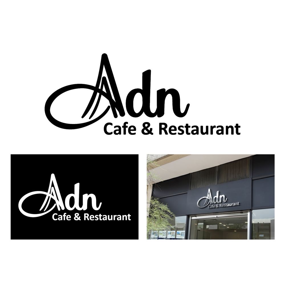 Restaurant & Cafe İçin Özgün Logo