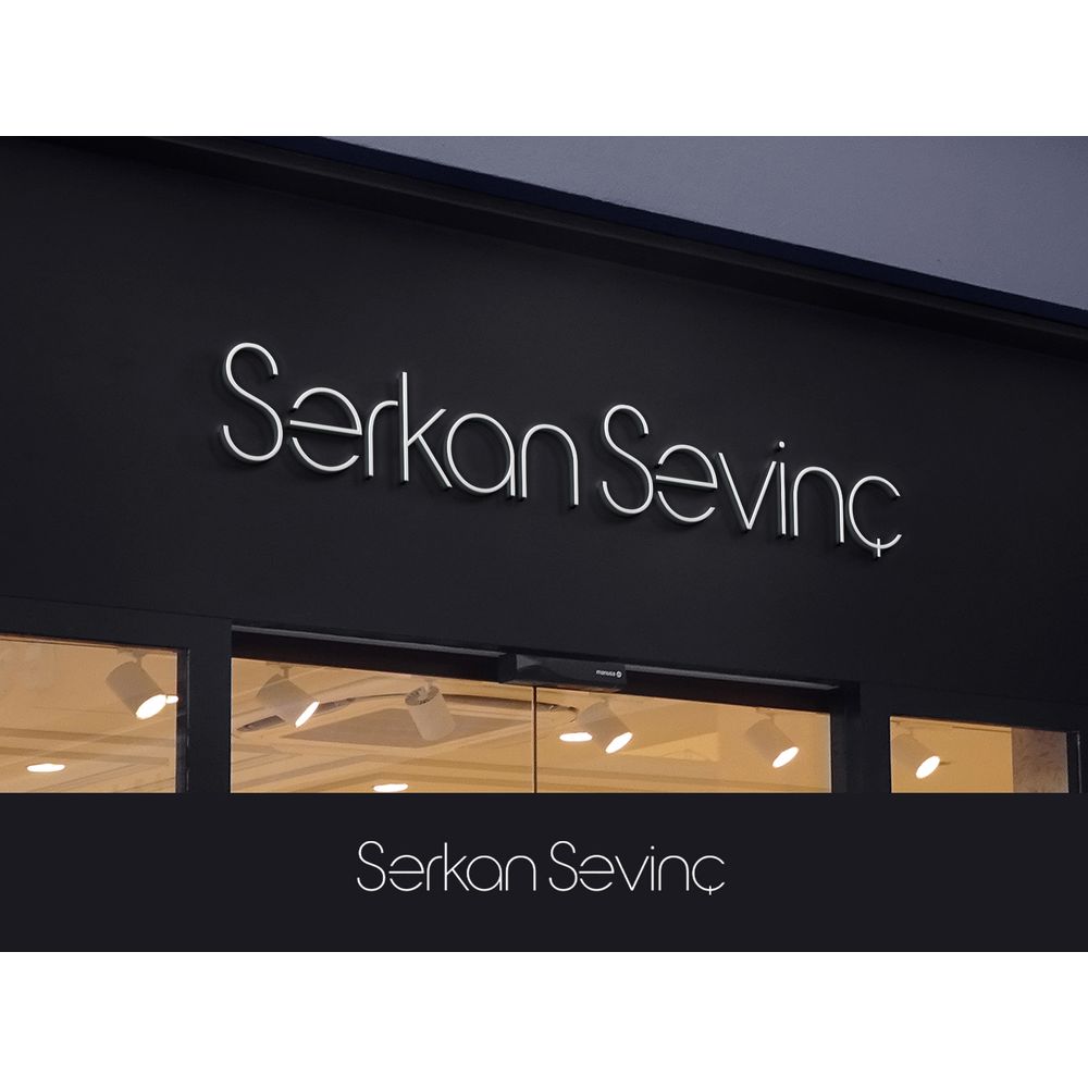 ERKEK GİYİM MARKASINA UYGUN SADECE YAZI KARAKTERLİ BİR LOGO TASARIMI