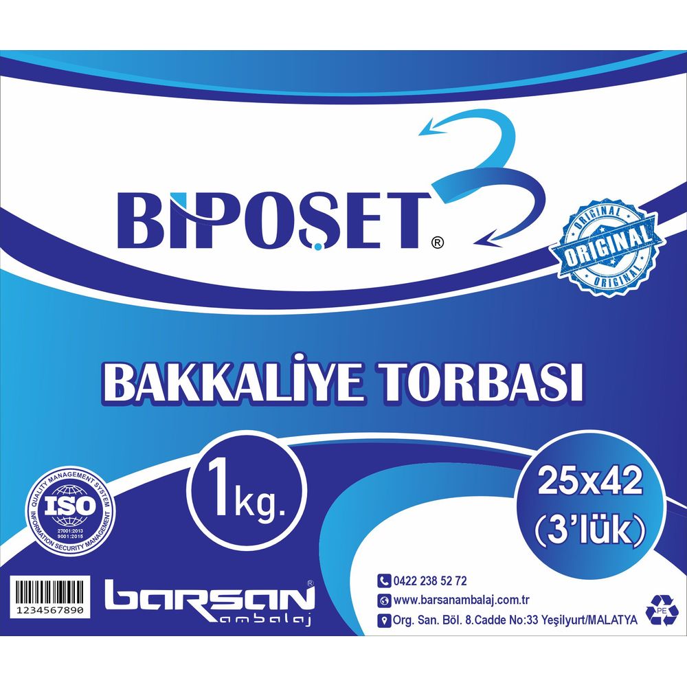 BAKKALİYE TORBASI DIŞ AMBALAJ TASARIMI