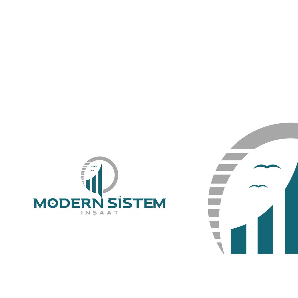 MODERN SİSTEM İNŞAAT Şirketi için LOGO — İnşaat & Taahhüt kazanan logo tasarımı