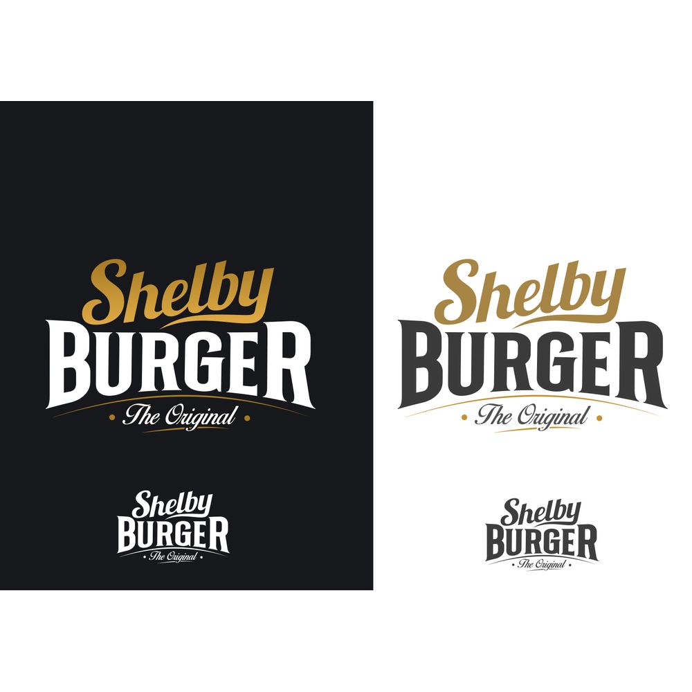 El yapımı Burger için mevcut logonun yen