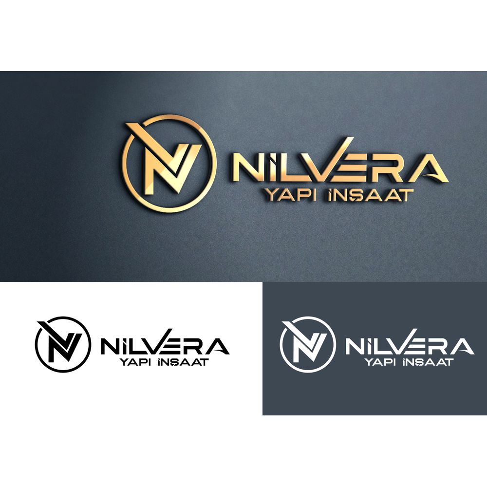 Nilvera Yapı inşaat firması logo tasarım — Mimarlık & Mühendislik & Müşavirlik & İnşaat & Uygulama kazanan logo tasarımı