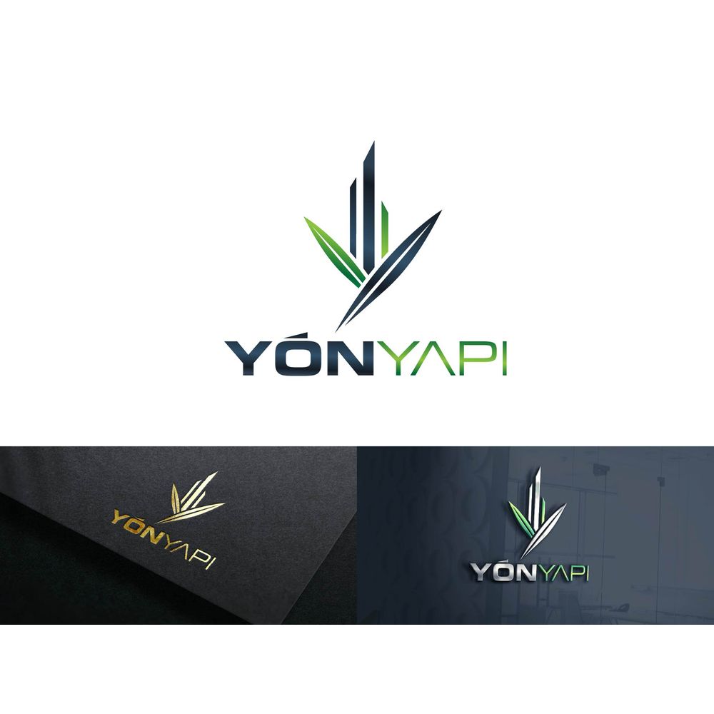 YÖN YAPI İNŞAAT ŞİRKETİMİZ LOGO TASARIMI — İnşaat & Taahhüt kazanan logo tasarımı