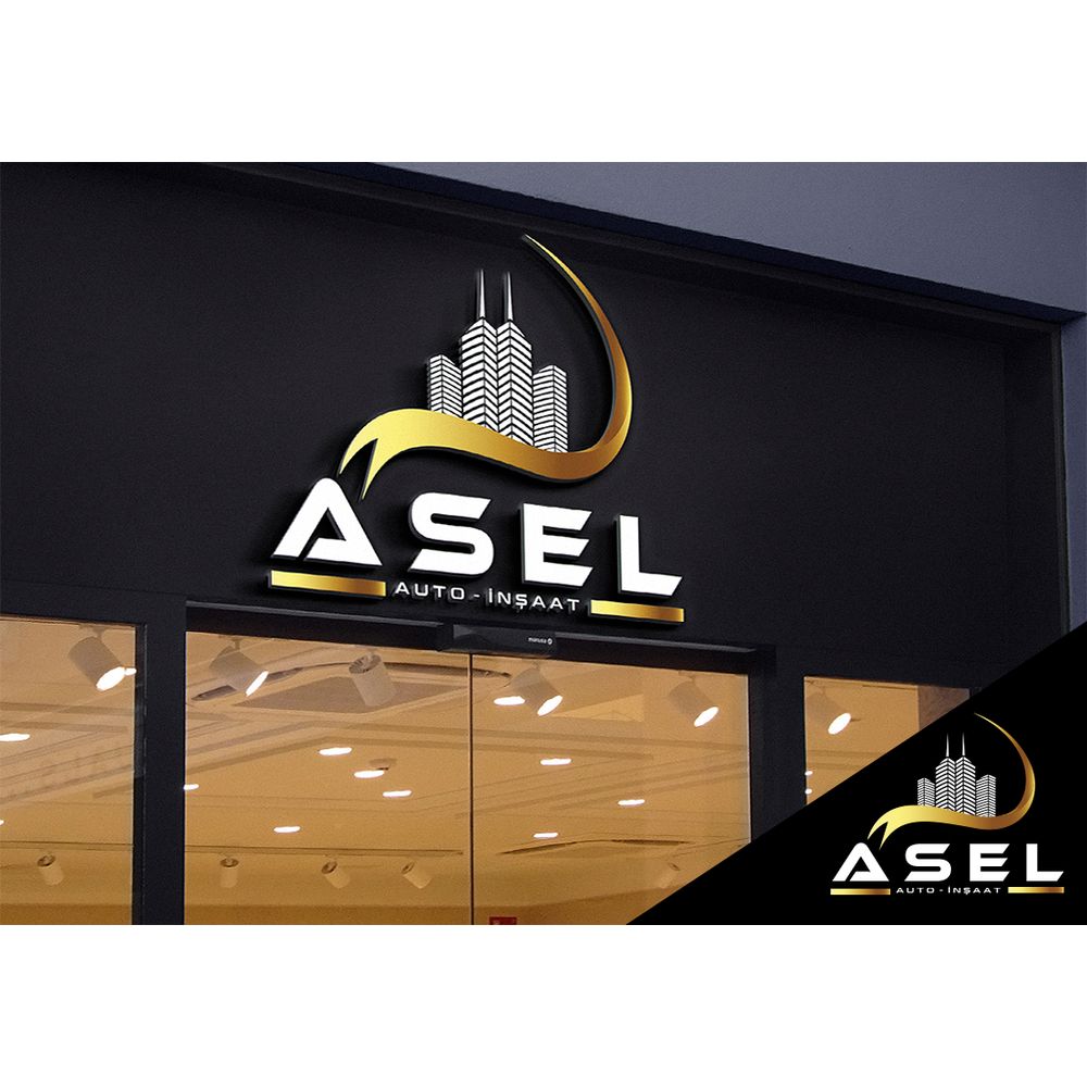 ASEL AUTO İNŞAAT'A AİT EN UYGUN LOGO