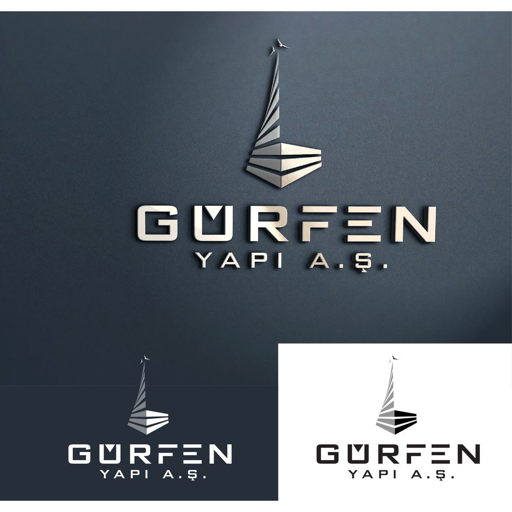 Yeni bir sayfanın ilk adımı — İnşaat & Taahhüt kazanan logo tasarımı