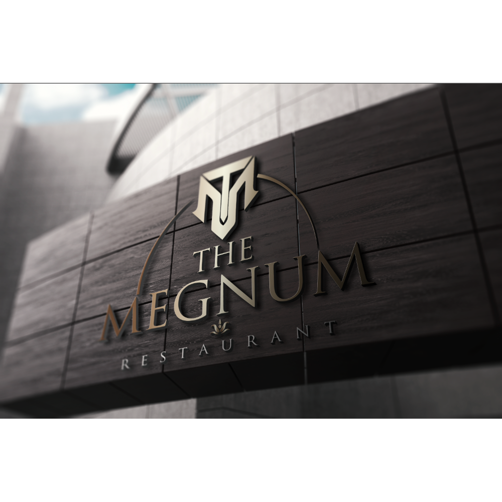 The Megnum Restoranı İçin Logo Tasarım. — Restoran kazanan logo tasarımı