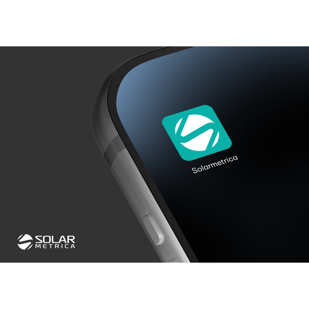 solarmetrica.com İçin Yenilikçi Logo